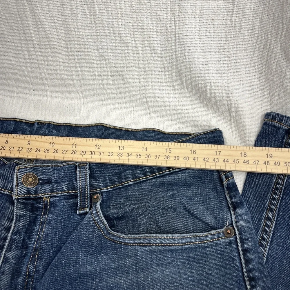 Levi's 505 Men's Jeans Blue Denim 36x32 100% Cotton Straight Leg‎ Y2K 90s Vtg
